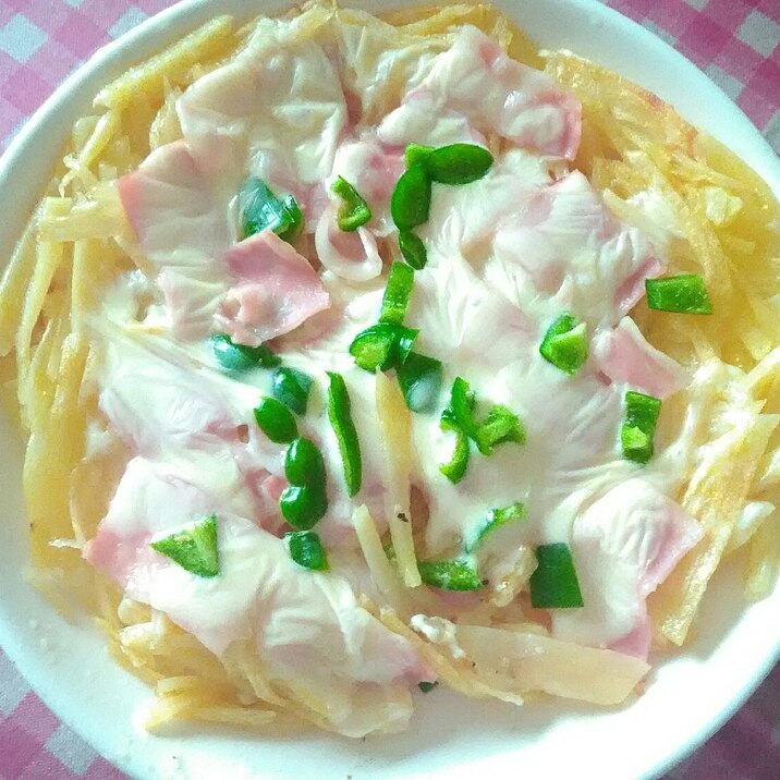 ジャガイモのピザ